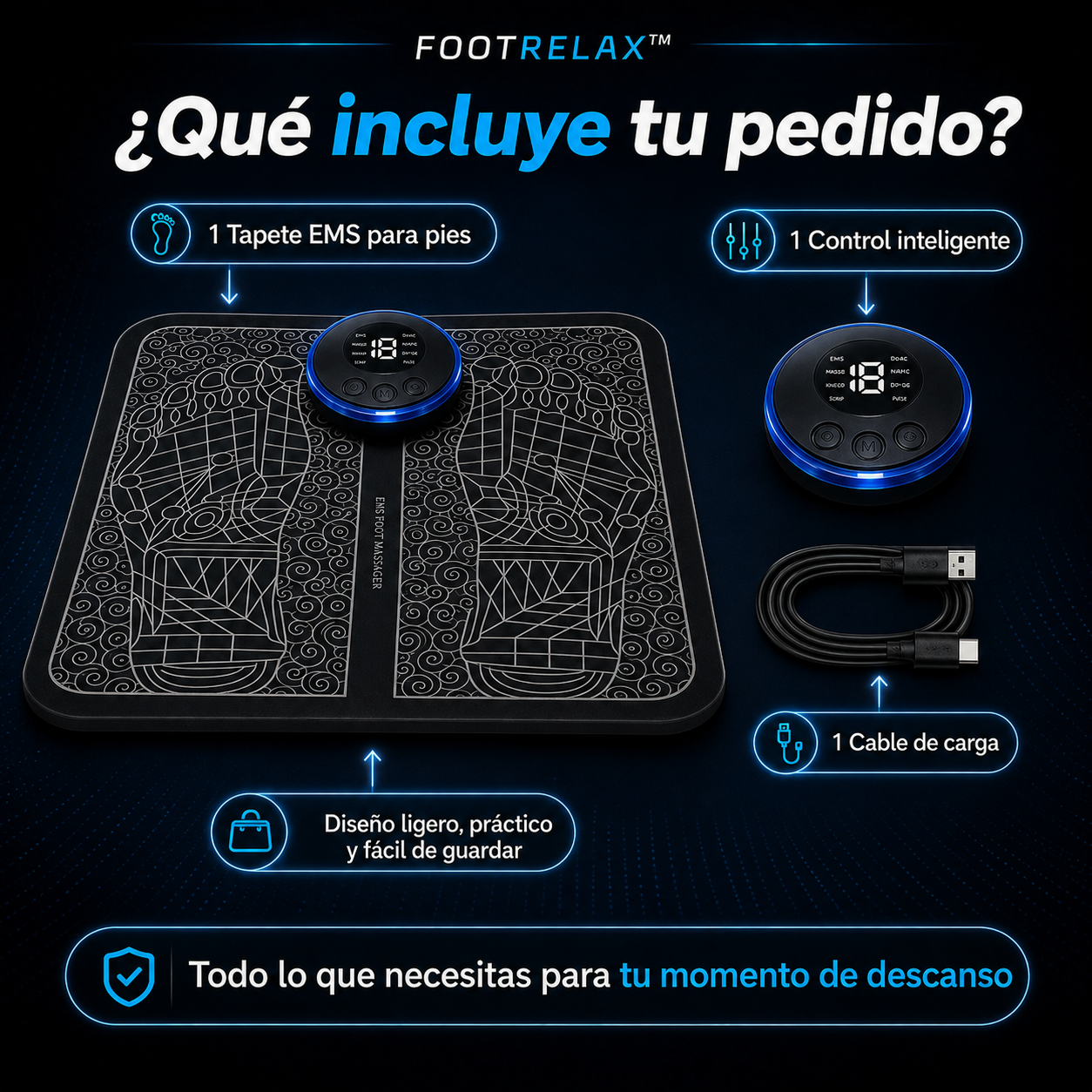 FOOTRELAX™ | Masajeador EMS para Pies