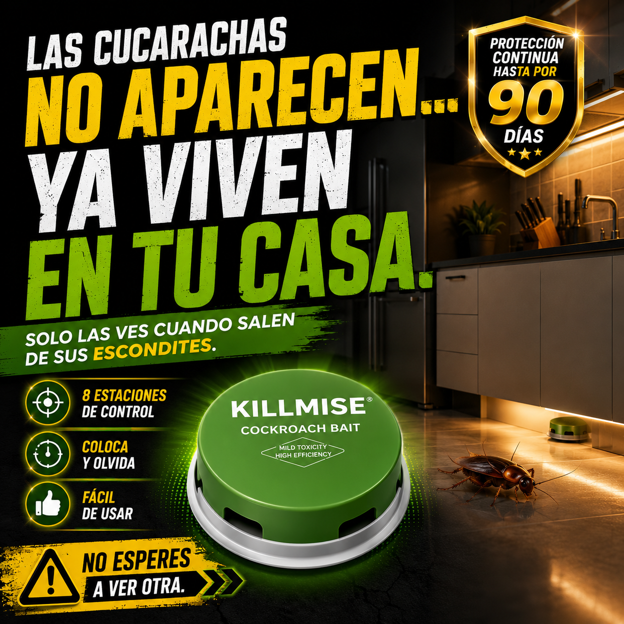Repelente de Cucarachas | KILLMISE
