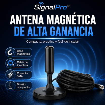 SignalPro™ | Antena Magnética