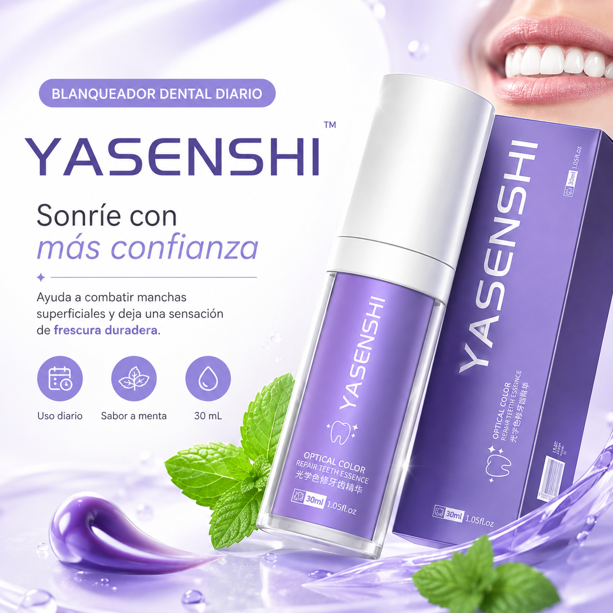 YASENSHI™ | Gel Blanqueador Dental