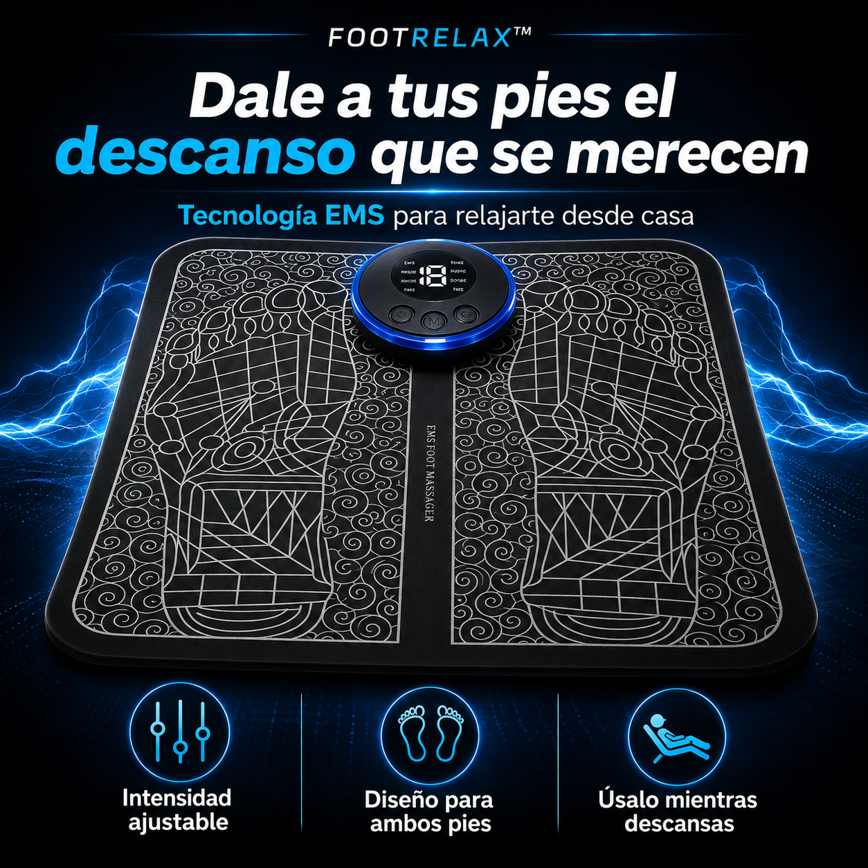FOOTRELAX™ | Masajeador EMS para Pies
