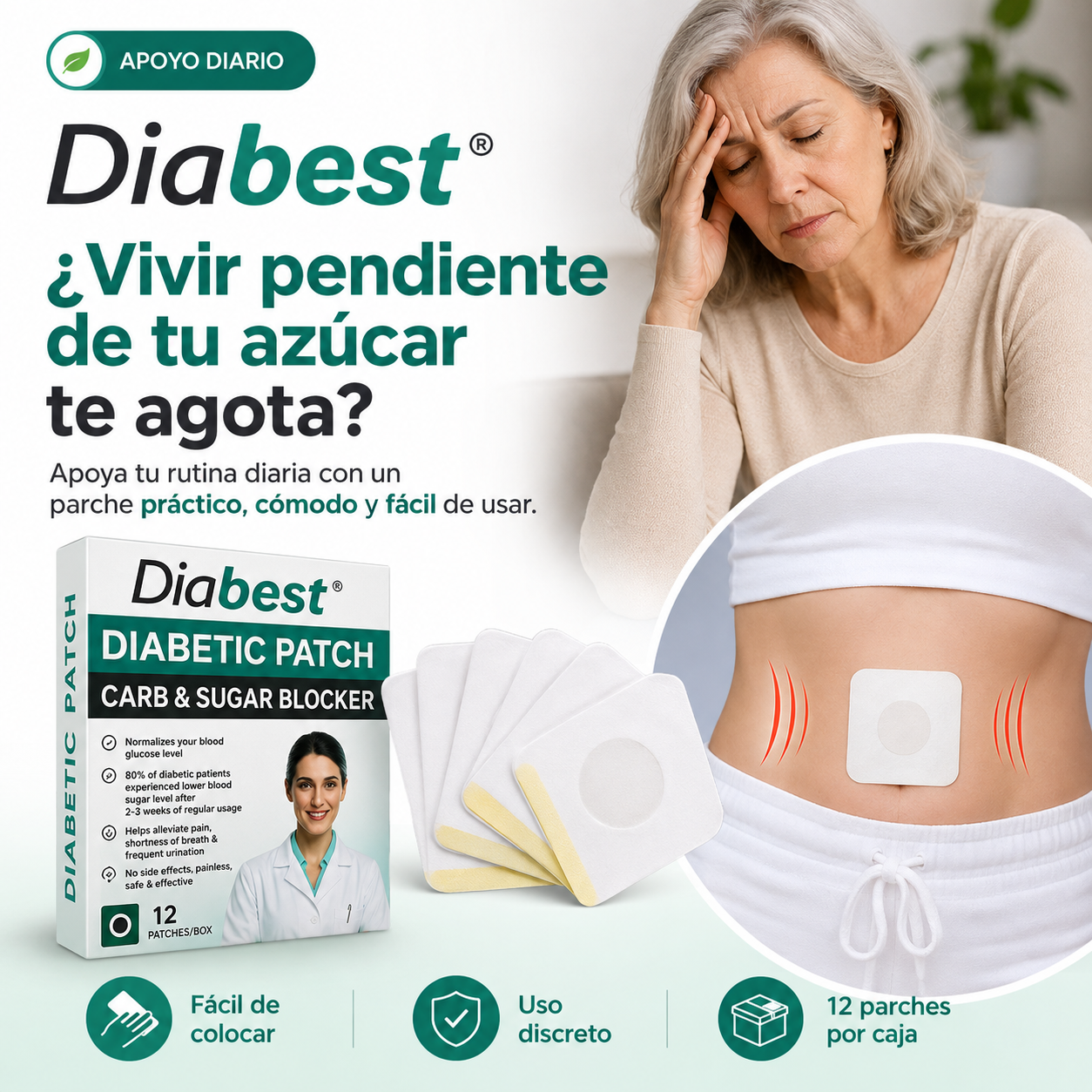 Diabest | Parches de Apoyo Diario