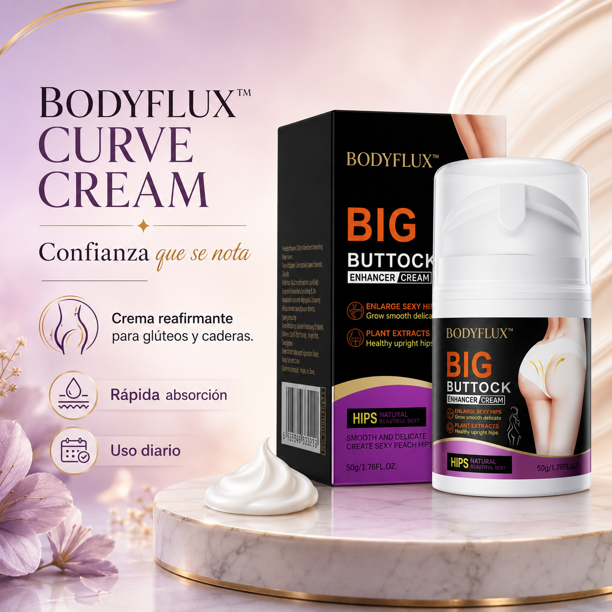 CurveCream | Crema Reafirmante Gluteos