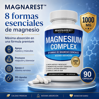 MAGNAREST™ | 90 Caps Magnesium Complex