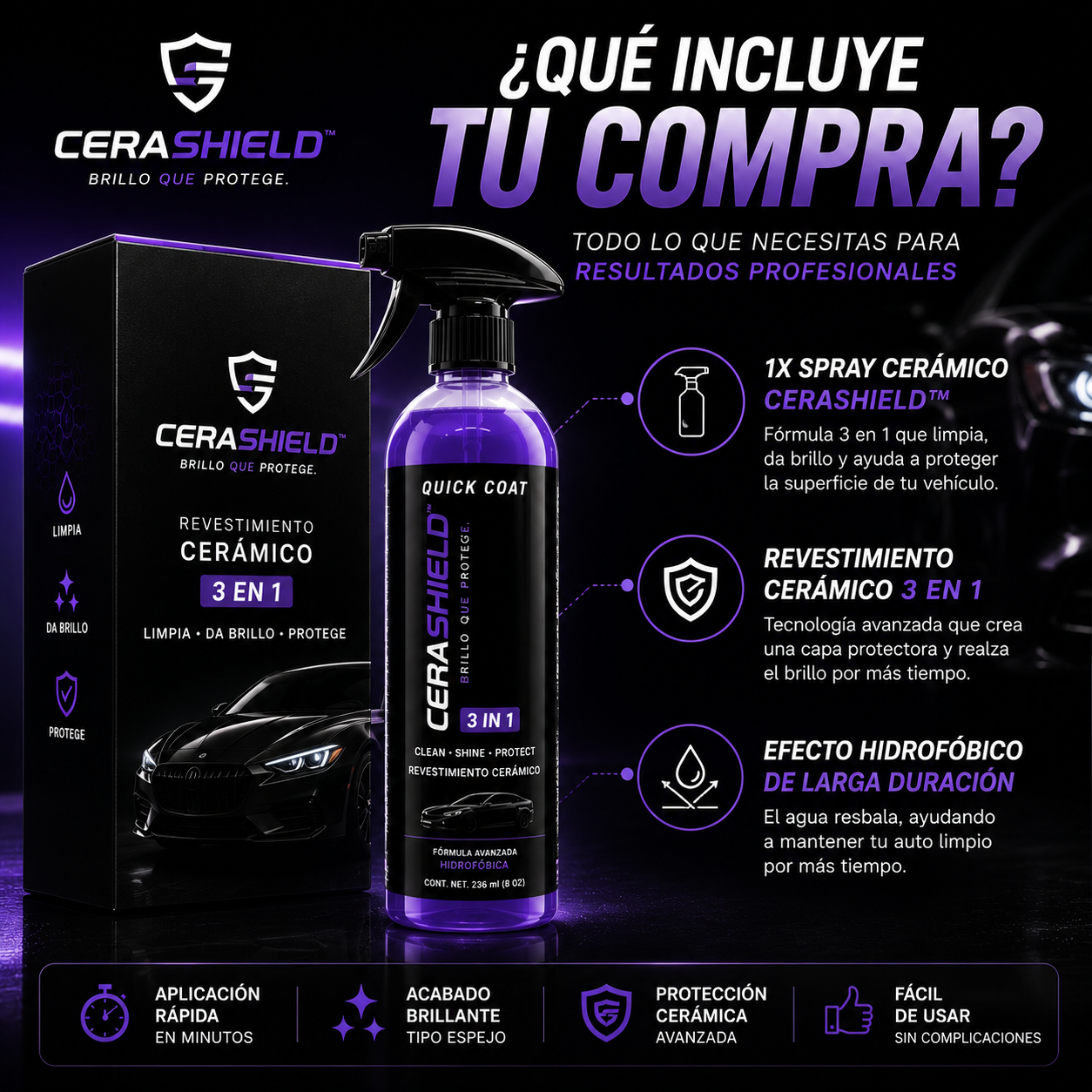 CERASHIELD™ | Brillo que protege.