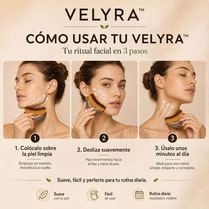 VELYRA™ | Cepillo de Drenaje Linfático Facial