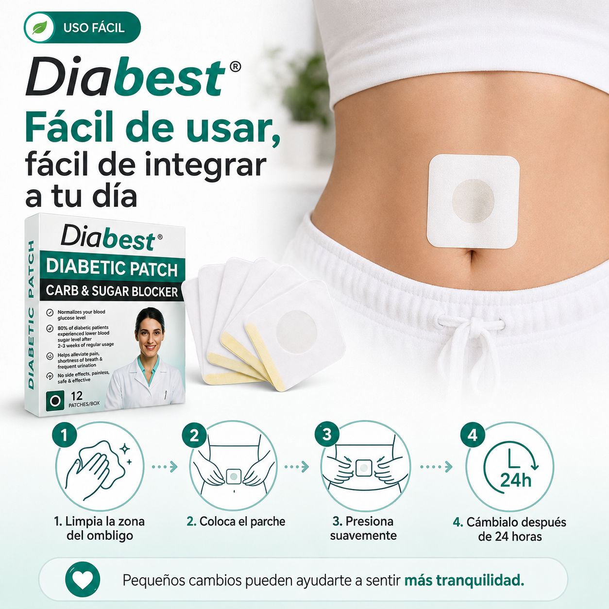 Diabest | Parches de Apoyo Diario