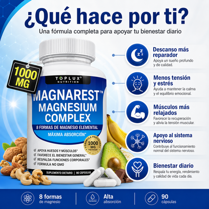 MAGNAREST™ | 90 Caps Magnesium Complex
