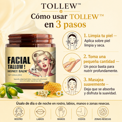 TOLLEW™ Bálsamo Facial de Miel 120g