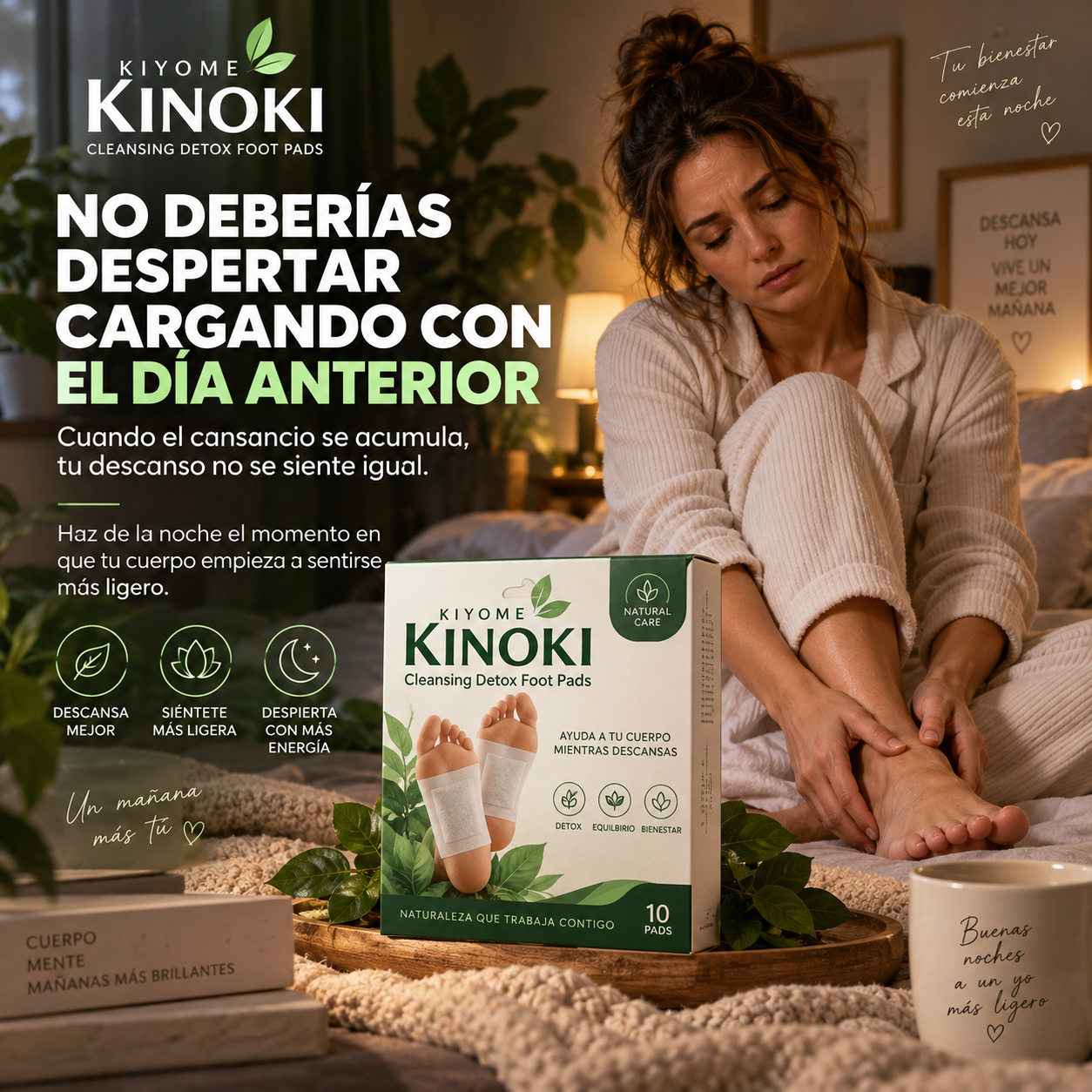 KINOKI™ Parches Detox | 10 Parches por Caja