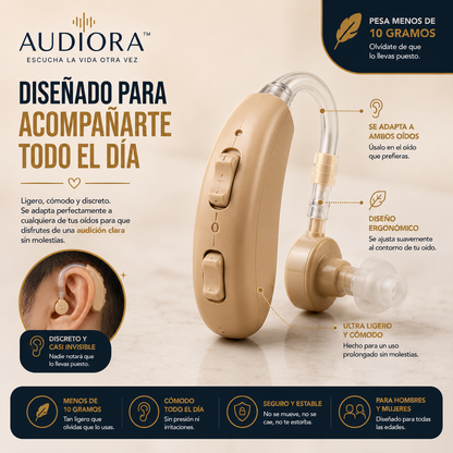 AUDIORA™ | Escucha la vida otra vez.