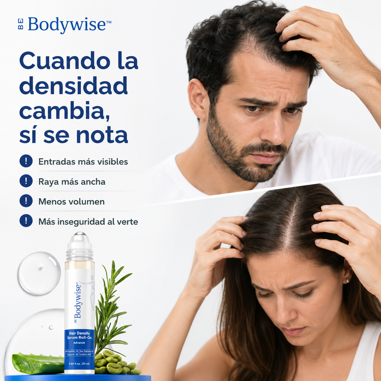 Bodywise™ - Sérum Roll para Cabello y Barba