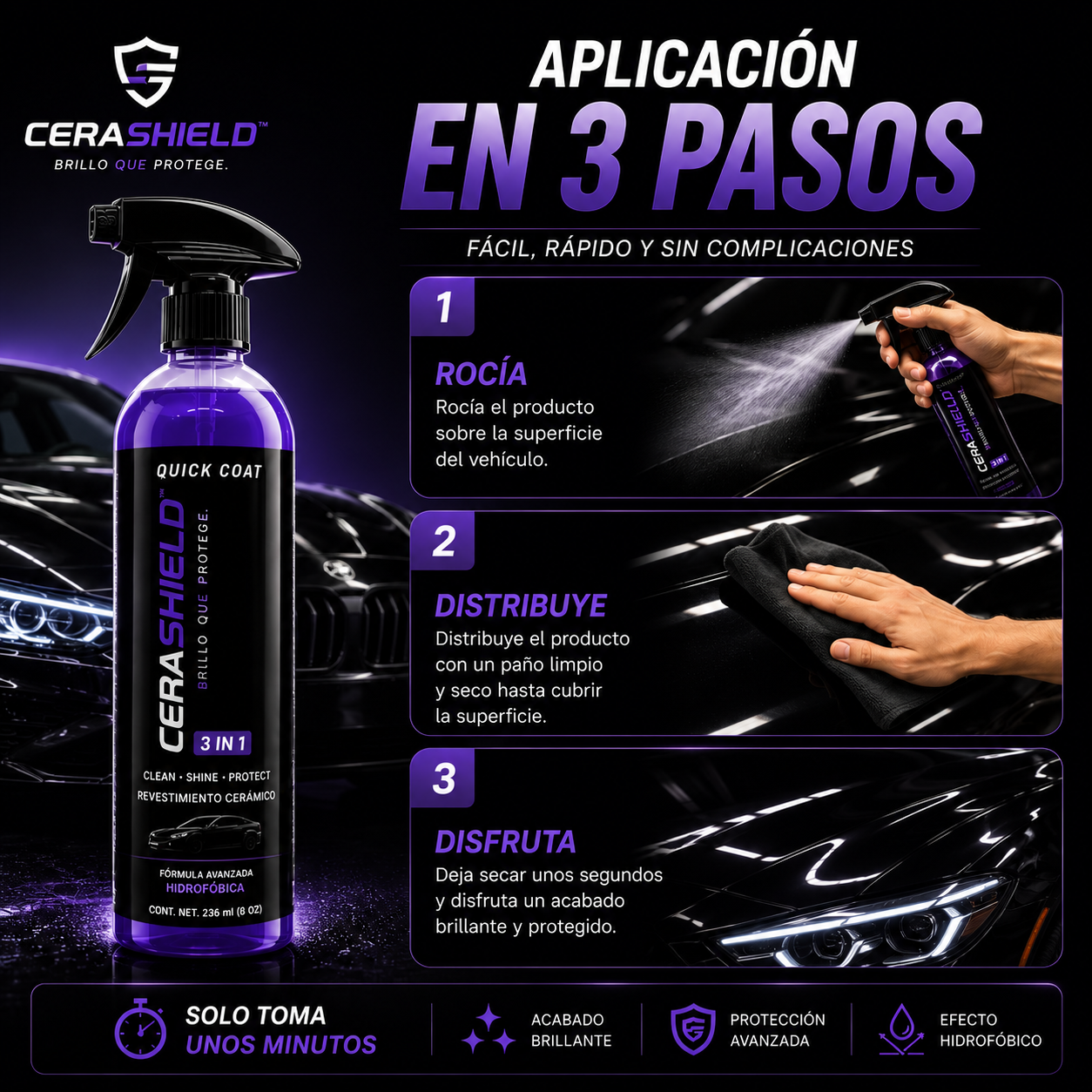 CERASHIELD™ | Brillo que protege.