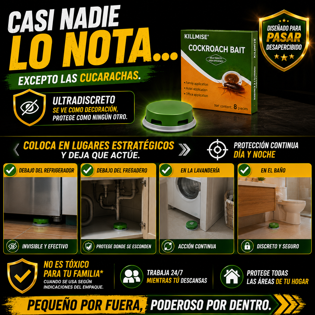 Repelente de Cucarachas | KILLMISE