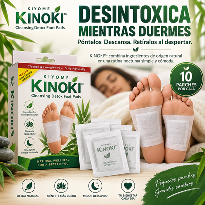 KINOKI™ Parches Detox | 10 Parches por Caja