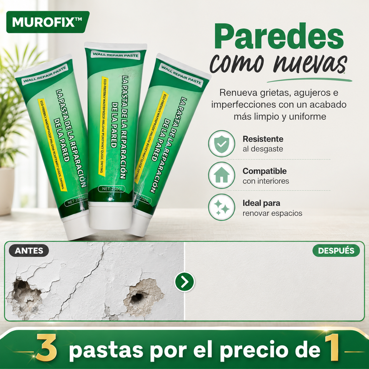 MuroFix™ | Pasta Reparadora