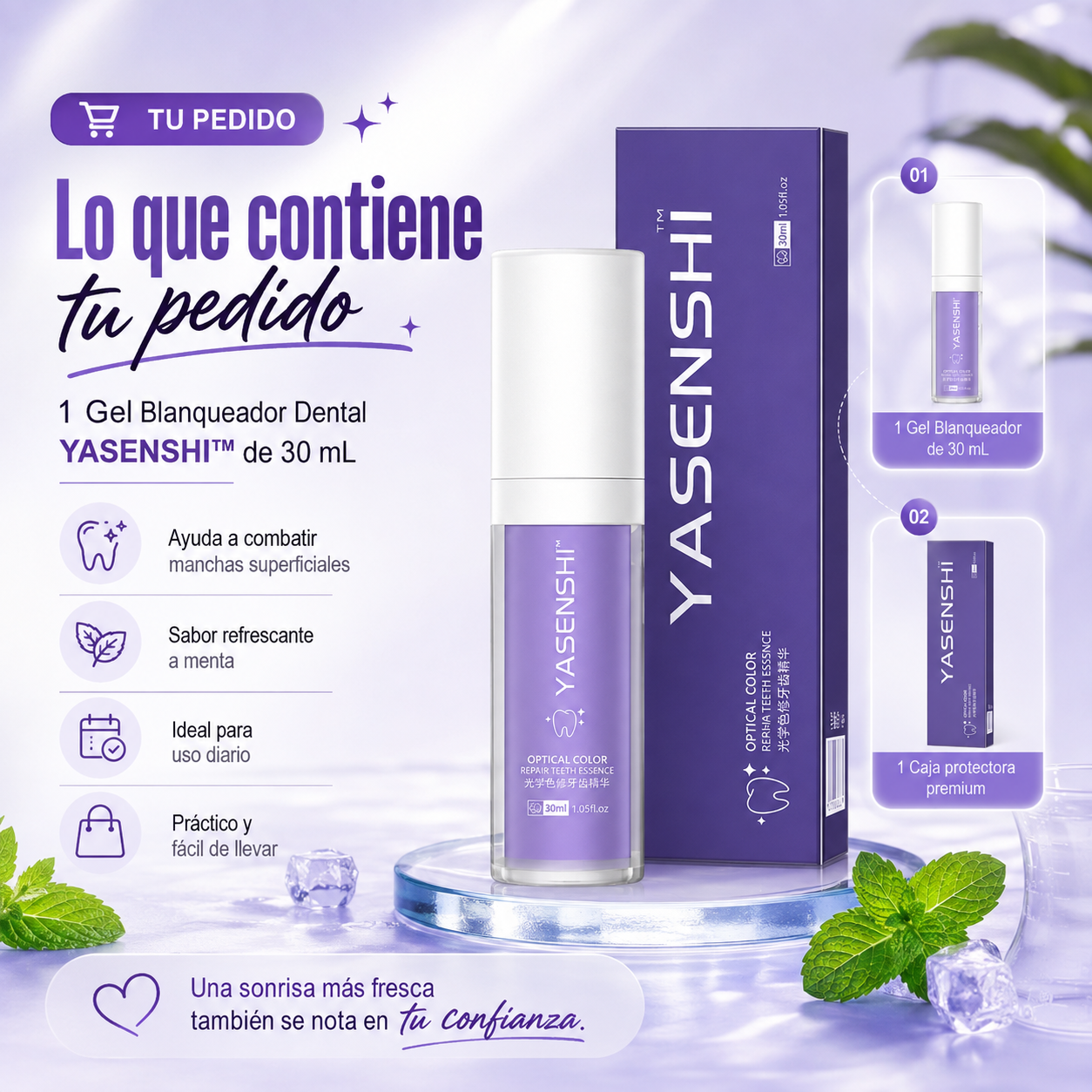 YASENSHI™ | Gel Blanqueador Dental