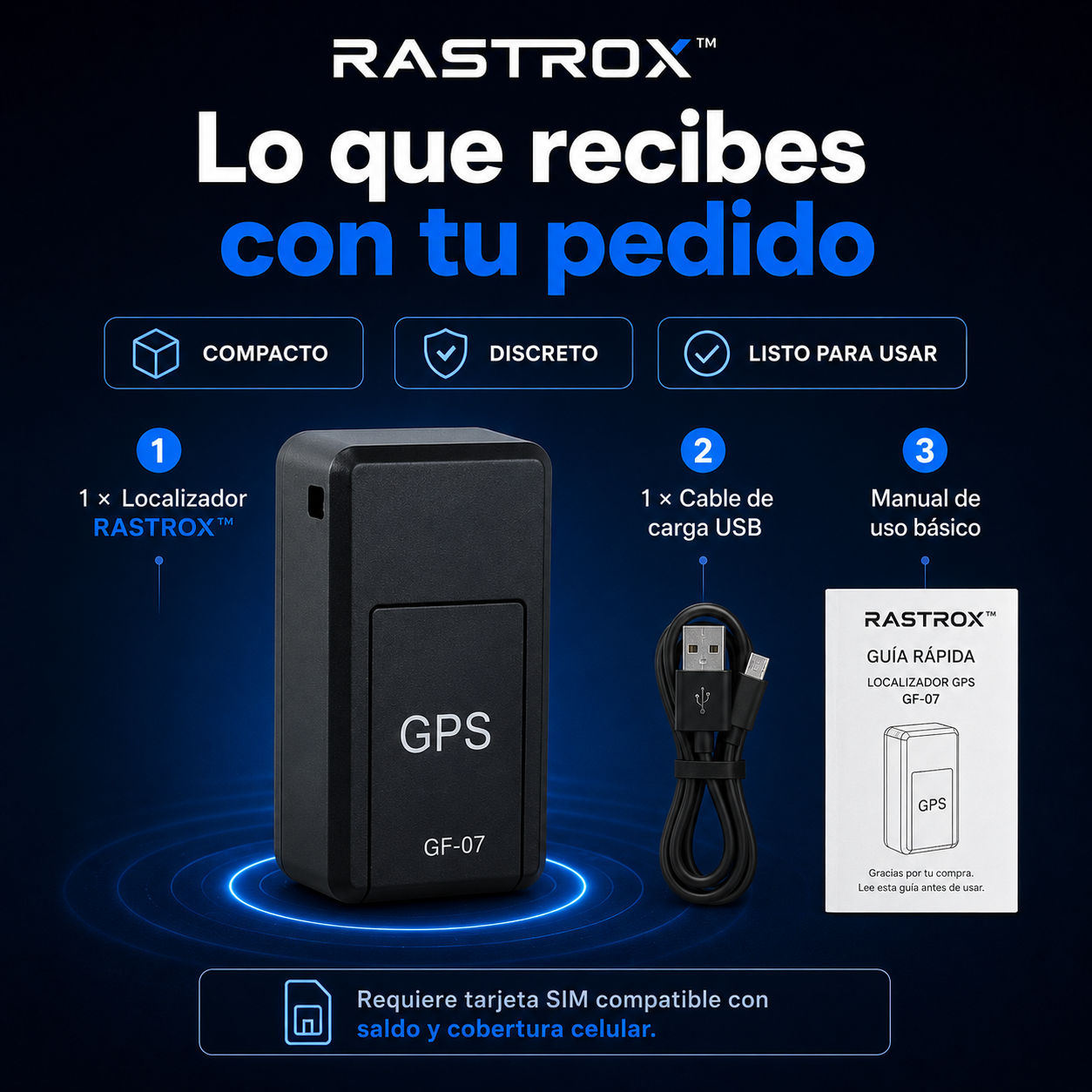 RASTROX™ | GPS Magnético