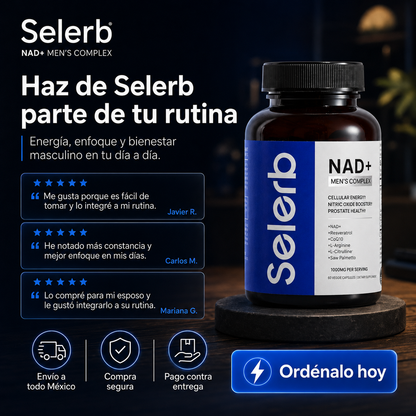 SELERB® MEN’S COMPLEX | Bienestar Masculino