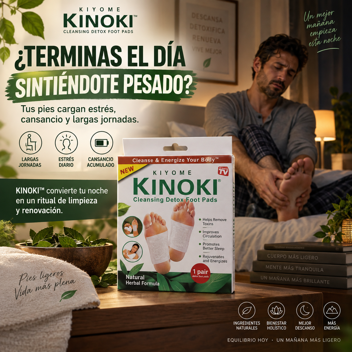 KINOKI™ Parches Detox | 10 Parches por Caja