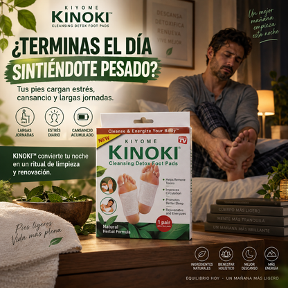 KINOKI™ Parches Detox | 10 Parches por Caja