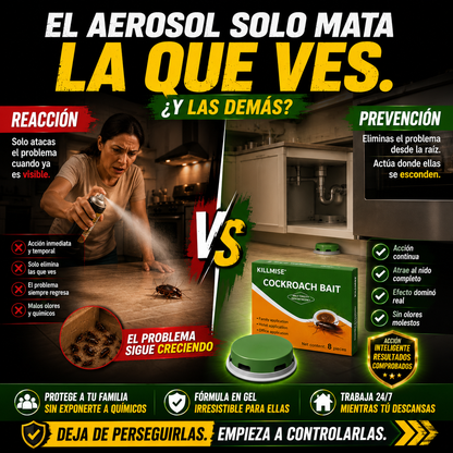 Repelente de Cucarachas | KILLMISE